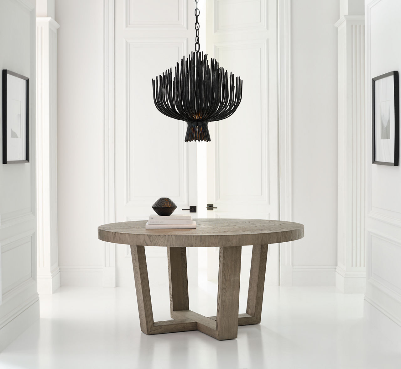 Astra 24" Sculpted Chandelier | Aged Iron