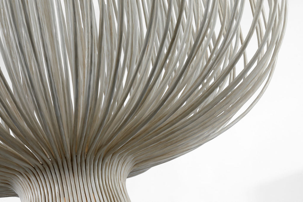 Astra 42" Sculpted Chandelier | Waxed Plaster