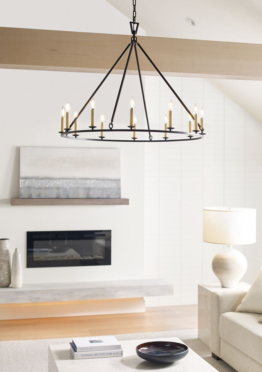 Gaios Table Lamp | Pharaoh White | Linen Shade