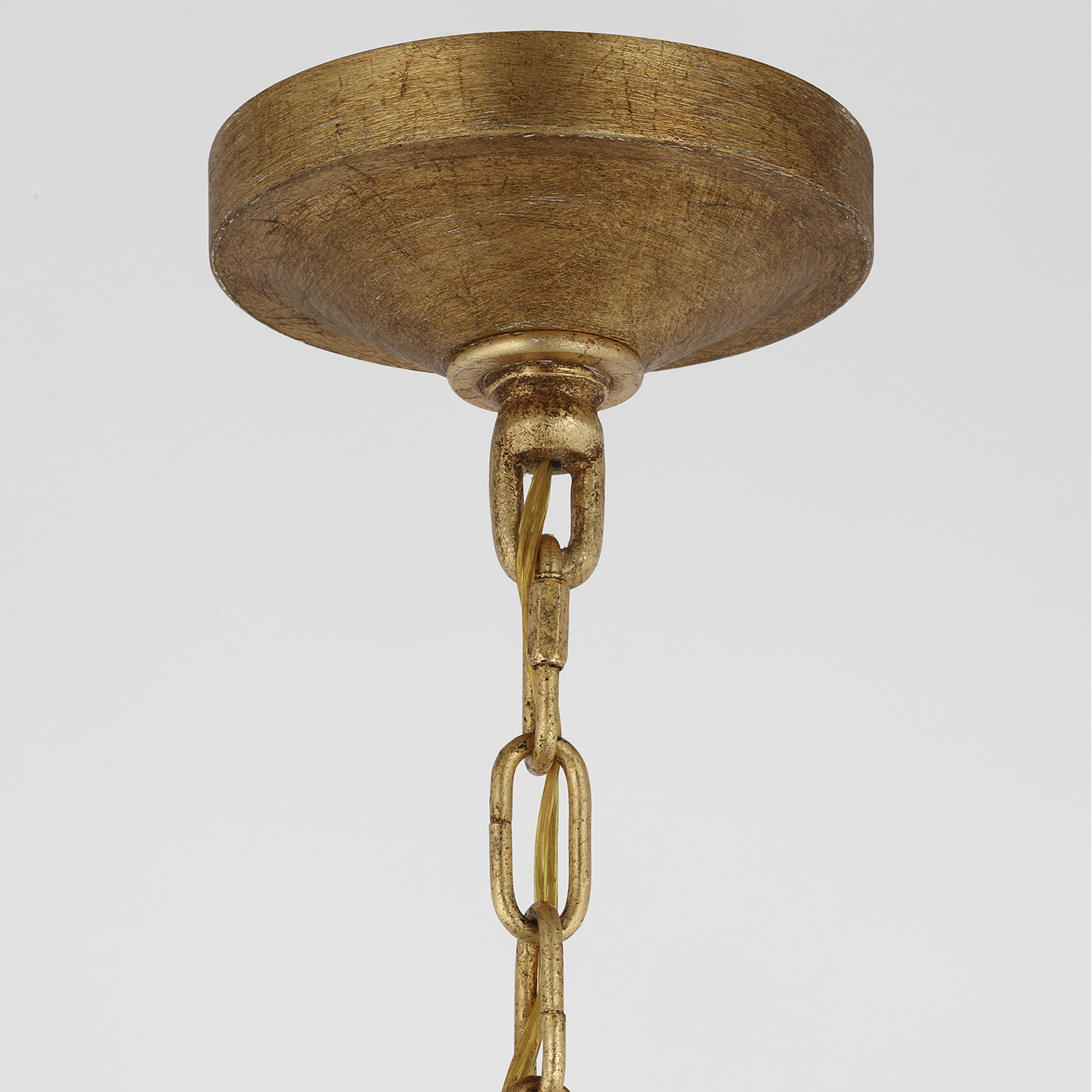 Gramercy 17" Lantern | Gilded Iron