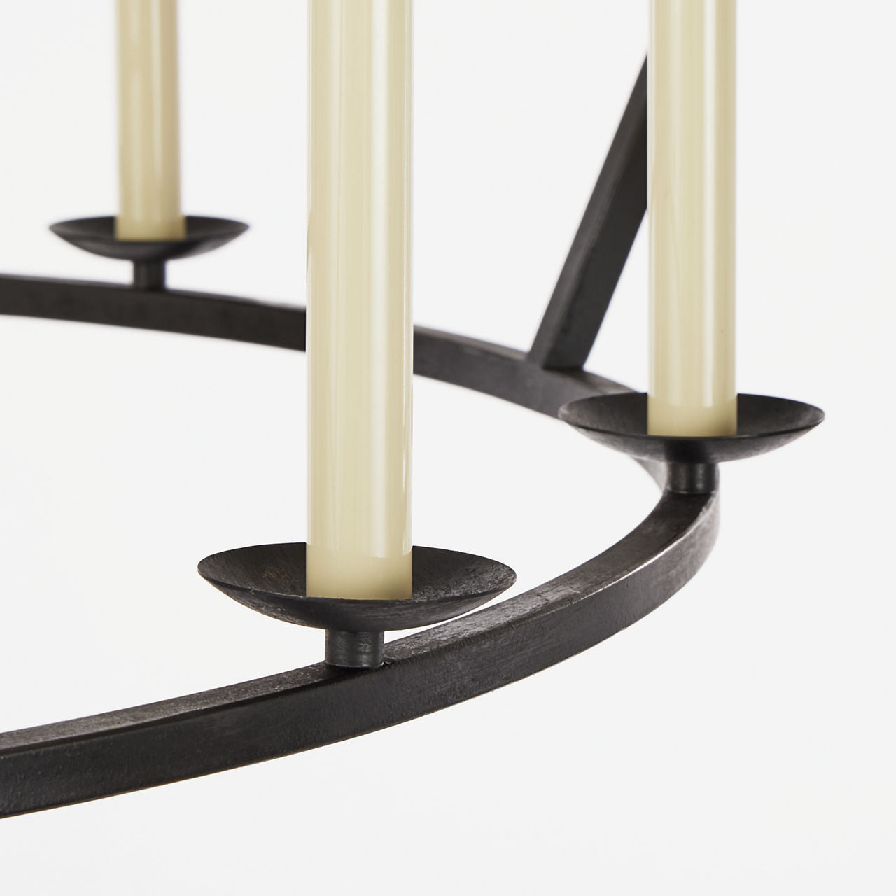 Darlana Extra Large Two-Tier Chandelier | Aged Iron