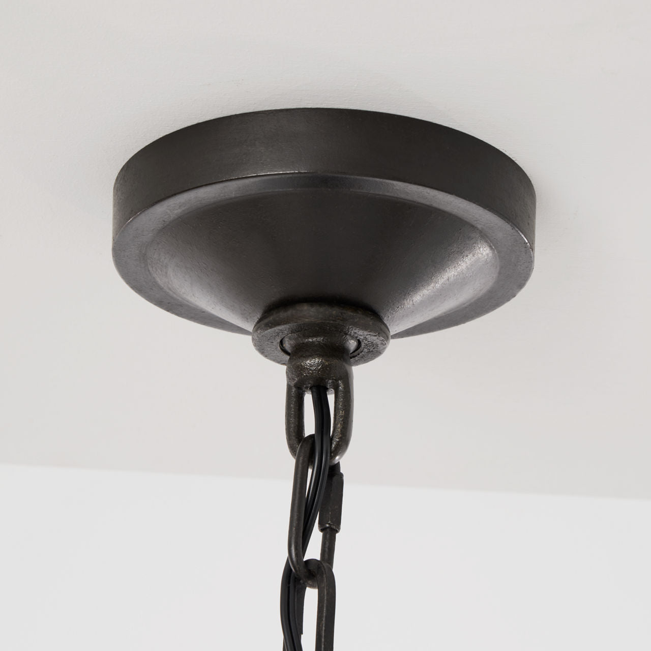 Darlana Extra Large Two-Tier Chandelier | Aged Iron