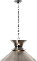 Alborg Large Stacked Pendant | Antique Nickel | Antique Nickel Shade