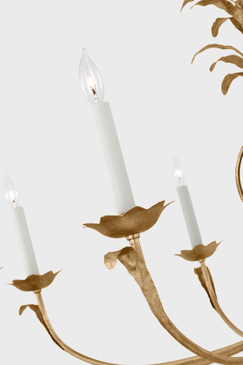 Gramercy Grande Wide Chandelier | Gilded Iron