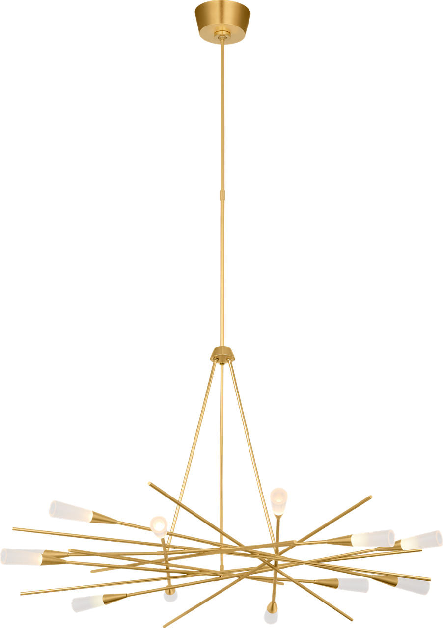 Stellar 40" Radial Chandelier | Gild