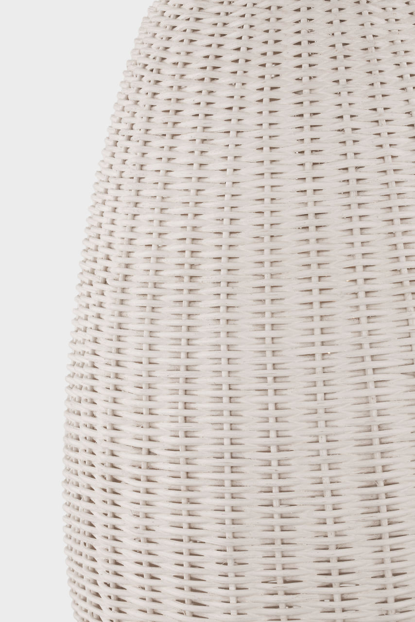 Kokomo 12" Pendant | Bronze | Chalk Wicker Shade