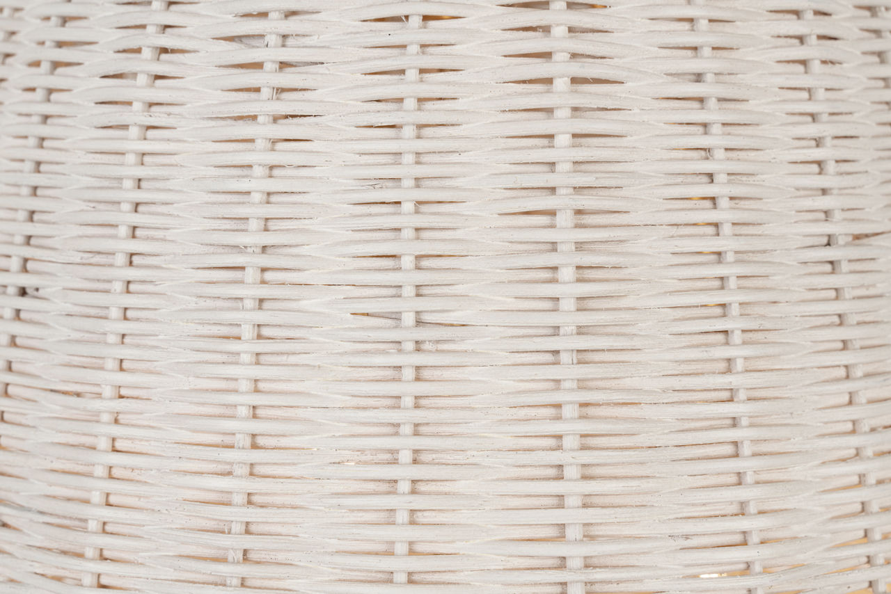 Kokomo 15" Elongated Pendant | Antique-Burnished Brass | Chalk Wicker Shade
