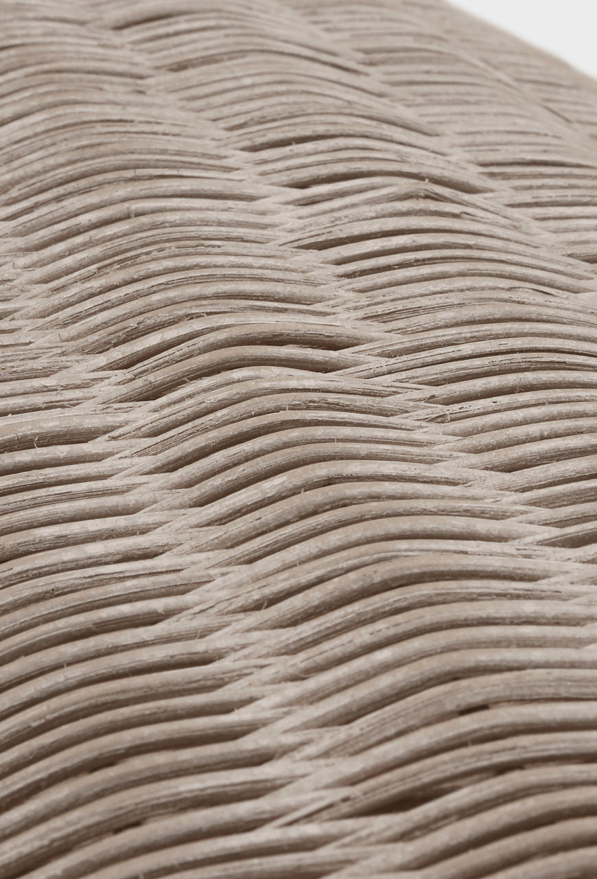 Kokomo 20" Elongated Pendant | Bronze | Ash Wicker Shade