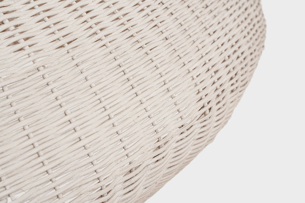 Kokomo 44" Wide Pendant | Bronze | Chalk Wicker Shade