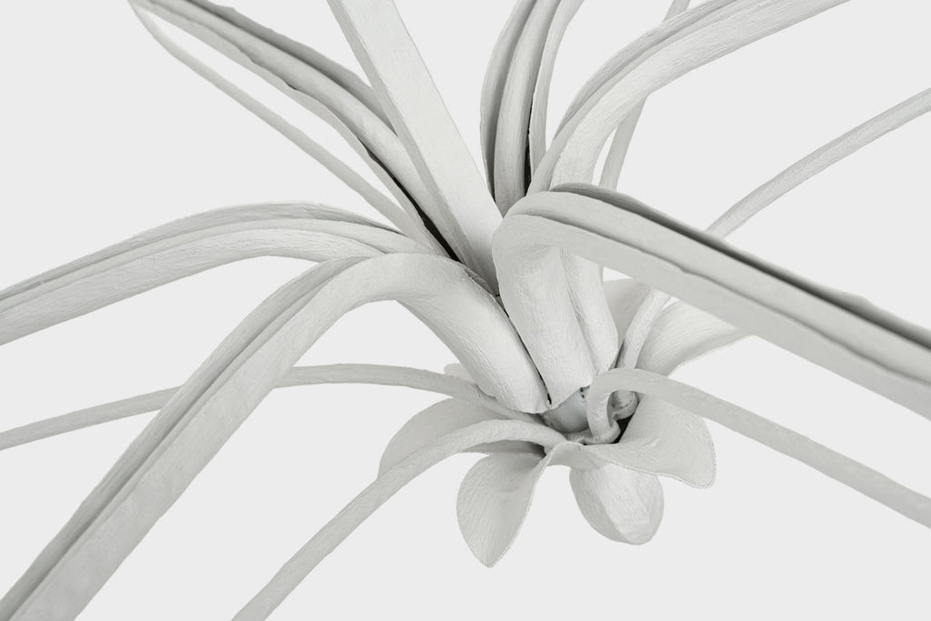 Amalfi 41" Chandelier | Plaster White | Linen Shades