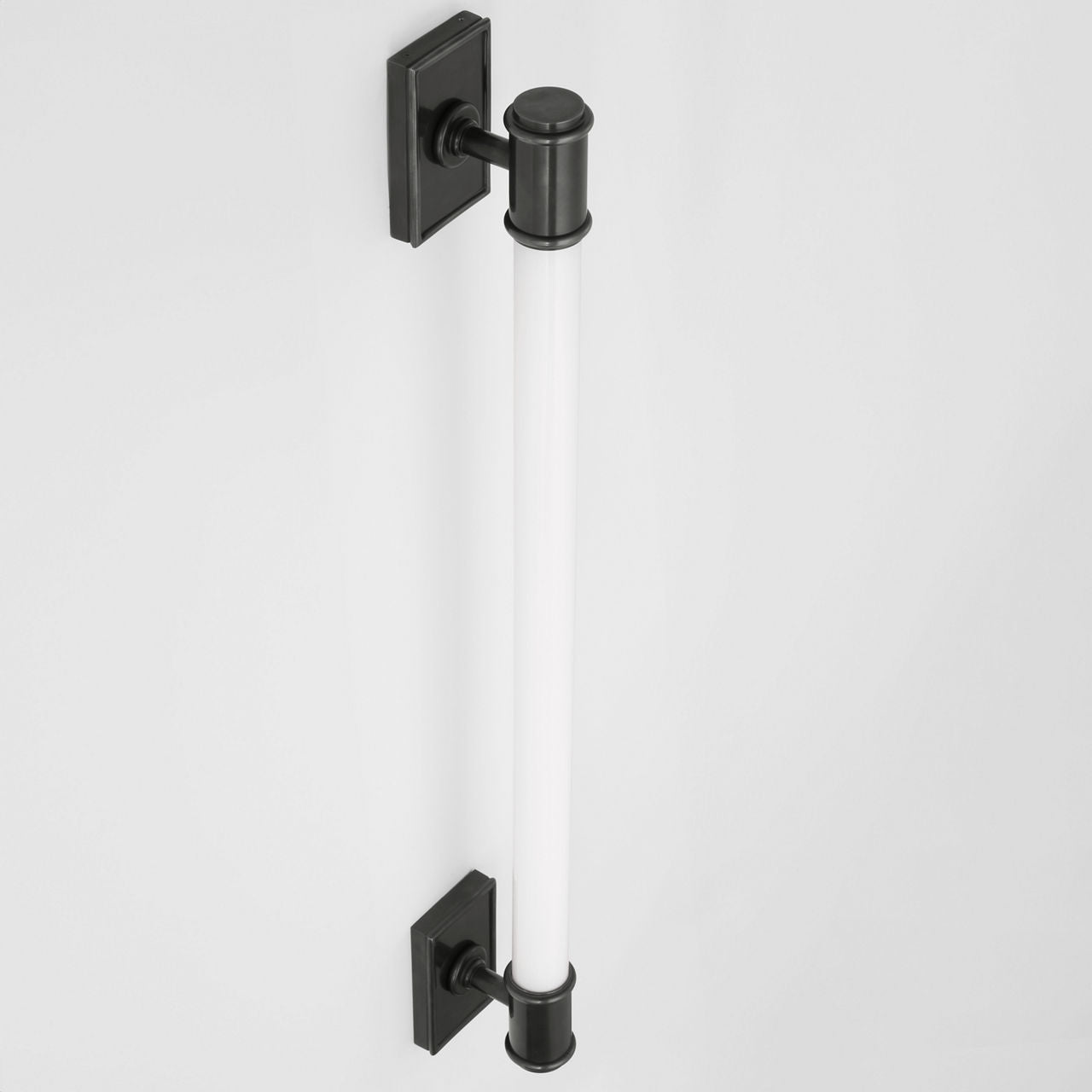 Owen 30" Linear Bath Light | Bronze | White Glass