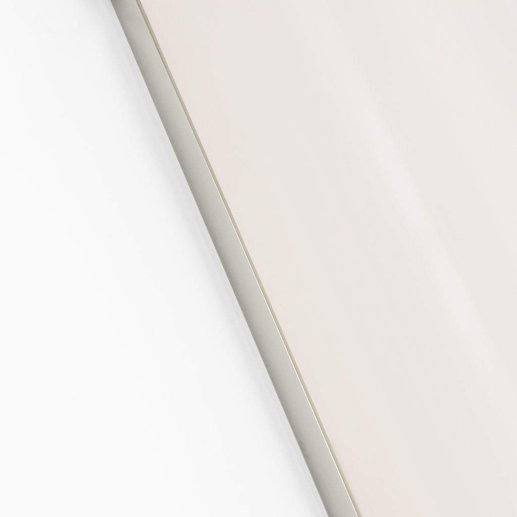 Marden 24" Salon Bath Sconce | Polished Nickel | White Glass