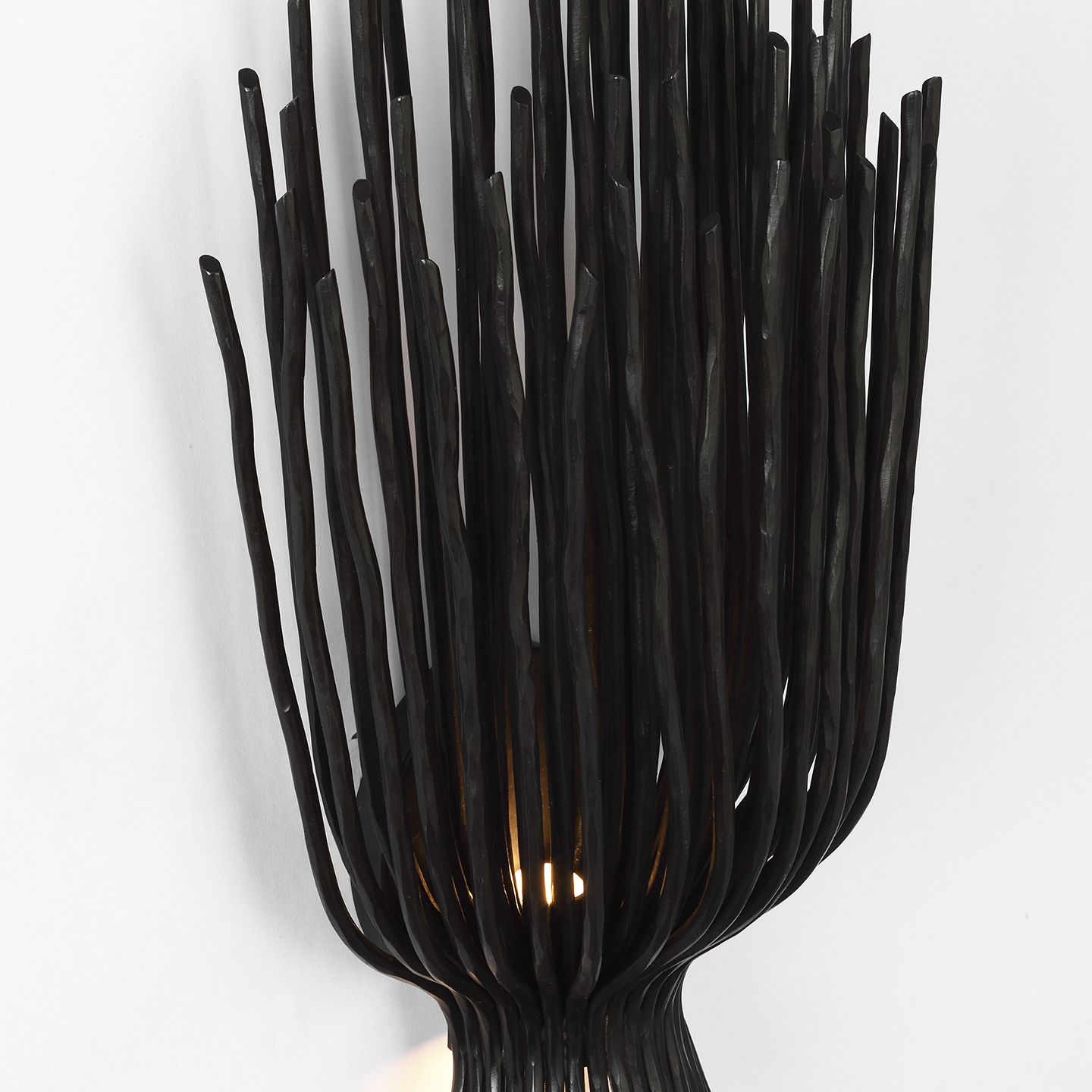 Astra 17" Sculpted Sconce | Aged Iron
