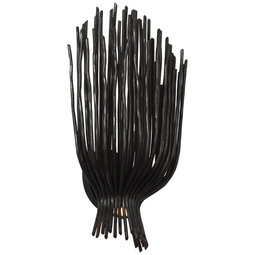 Astra 17" Sculpted Sconce | Aged Iron