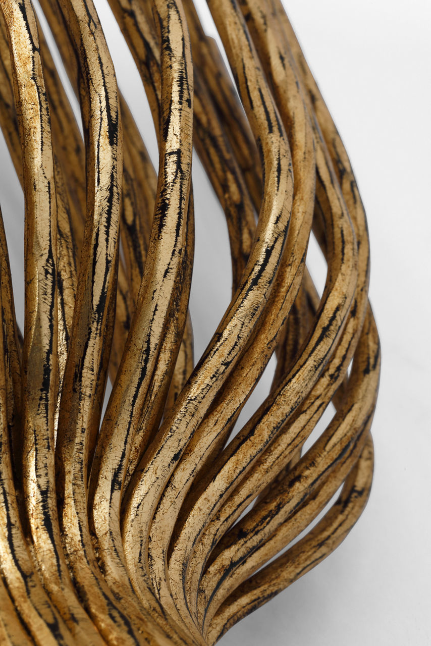 Astra 17" Sculpted Sconce | Gilded Iron
