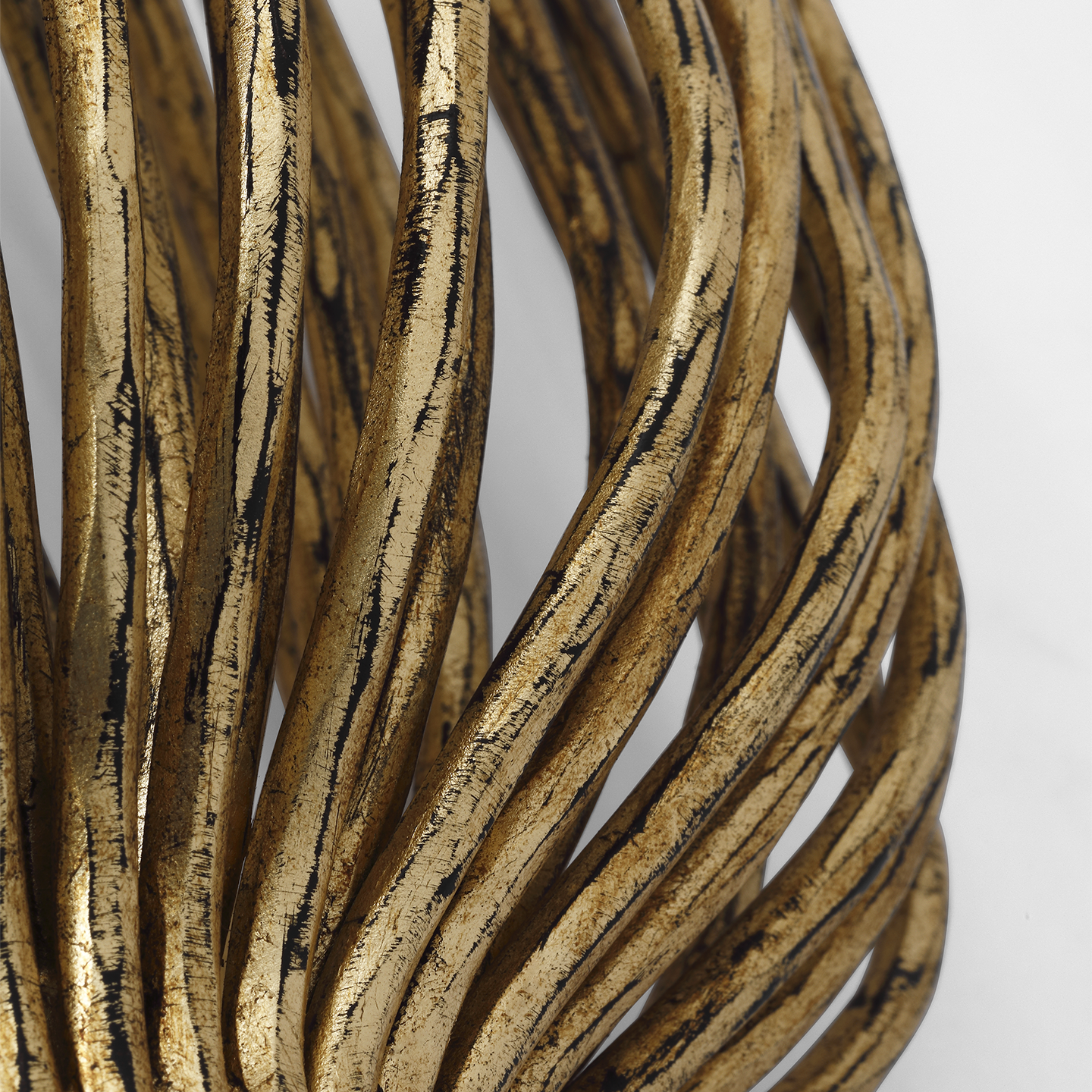 Astra 17" Sculpted Sconce | Gilded Iron