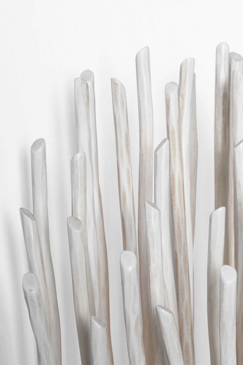 Astra 17" Sculpted Sconce | Waxed Plaster