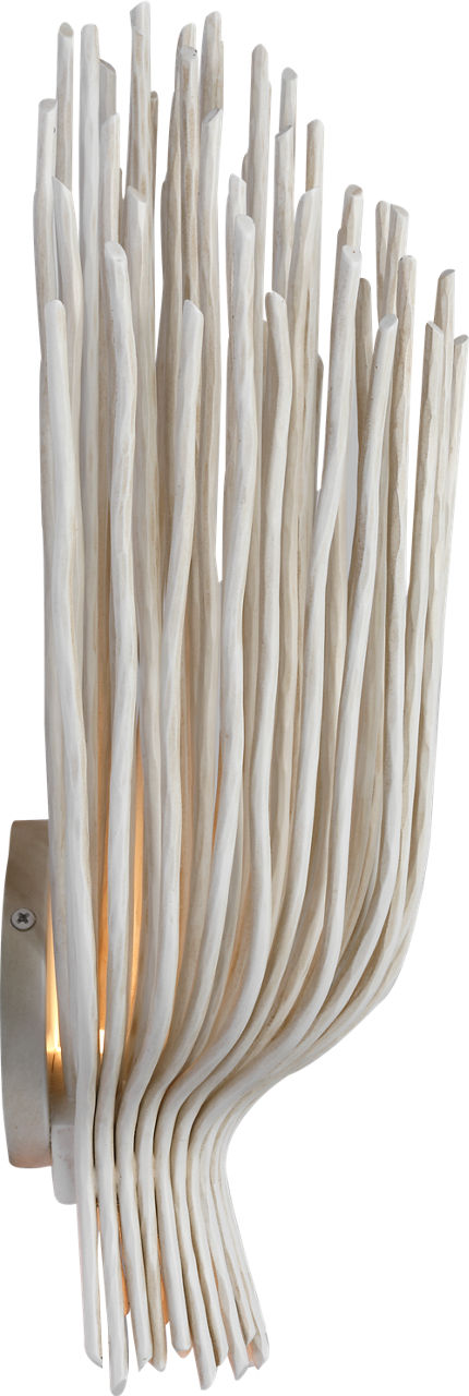 Astra 17" Sculpted Sconce | Waxed Plaster