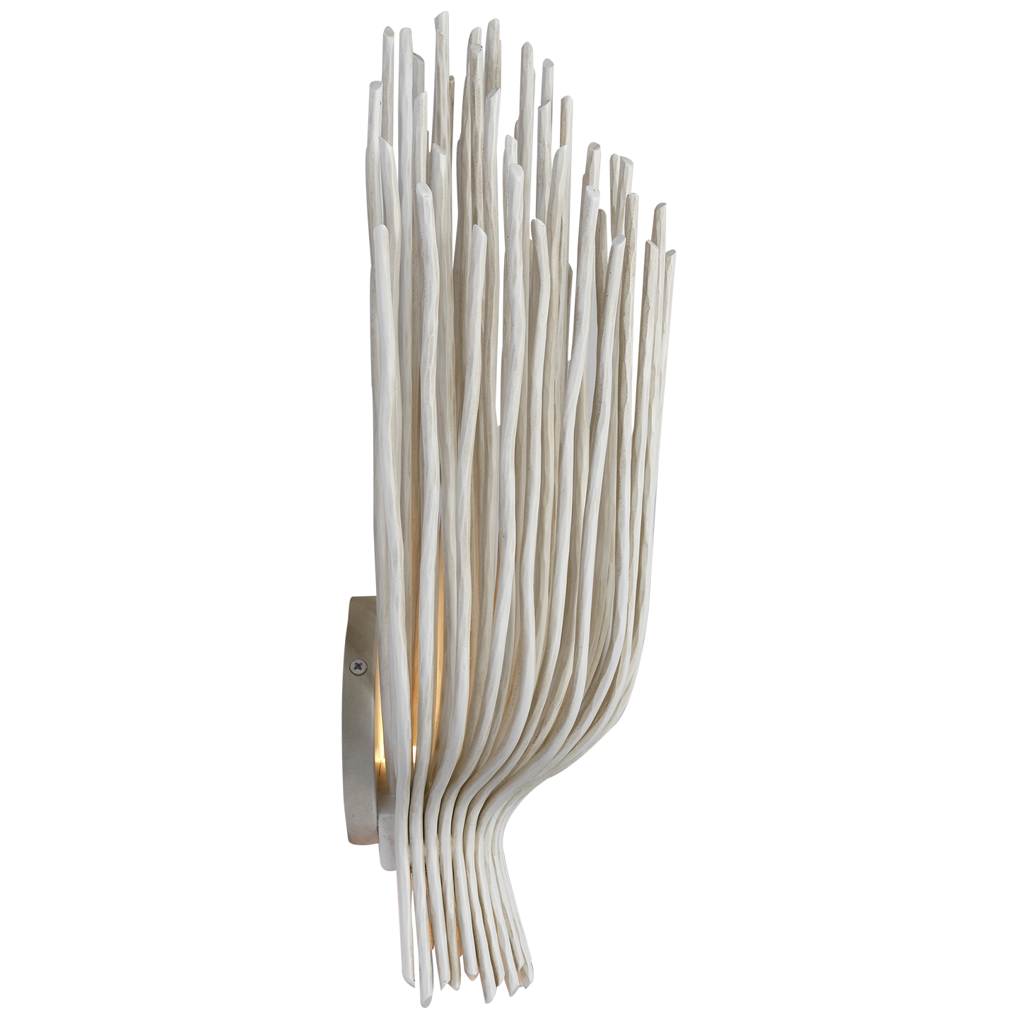 Astra 17" Sculpted Sconce | Waxed Plaster