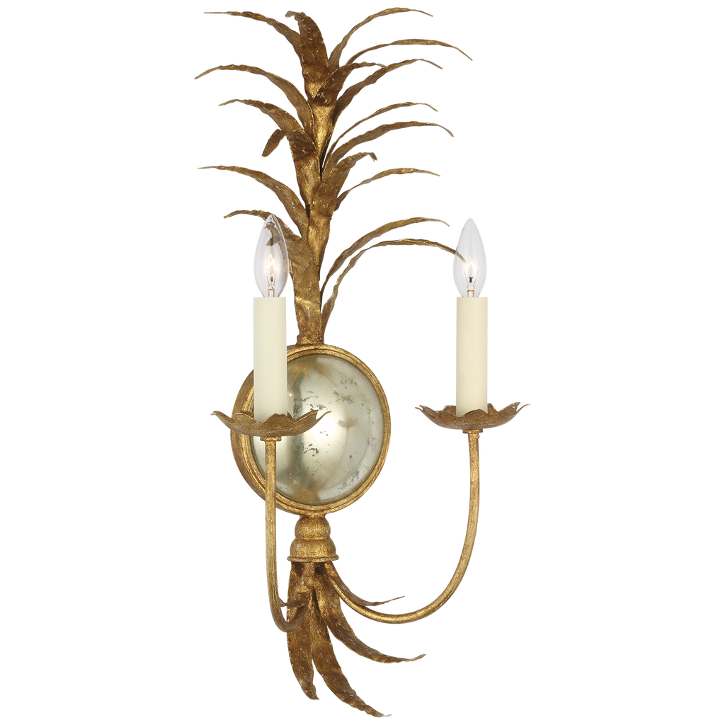 Gramercy 28" Sconce | Gilded Iron