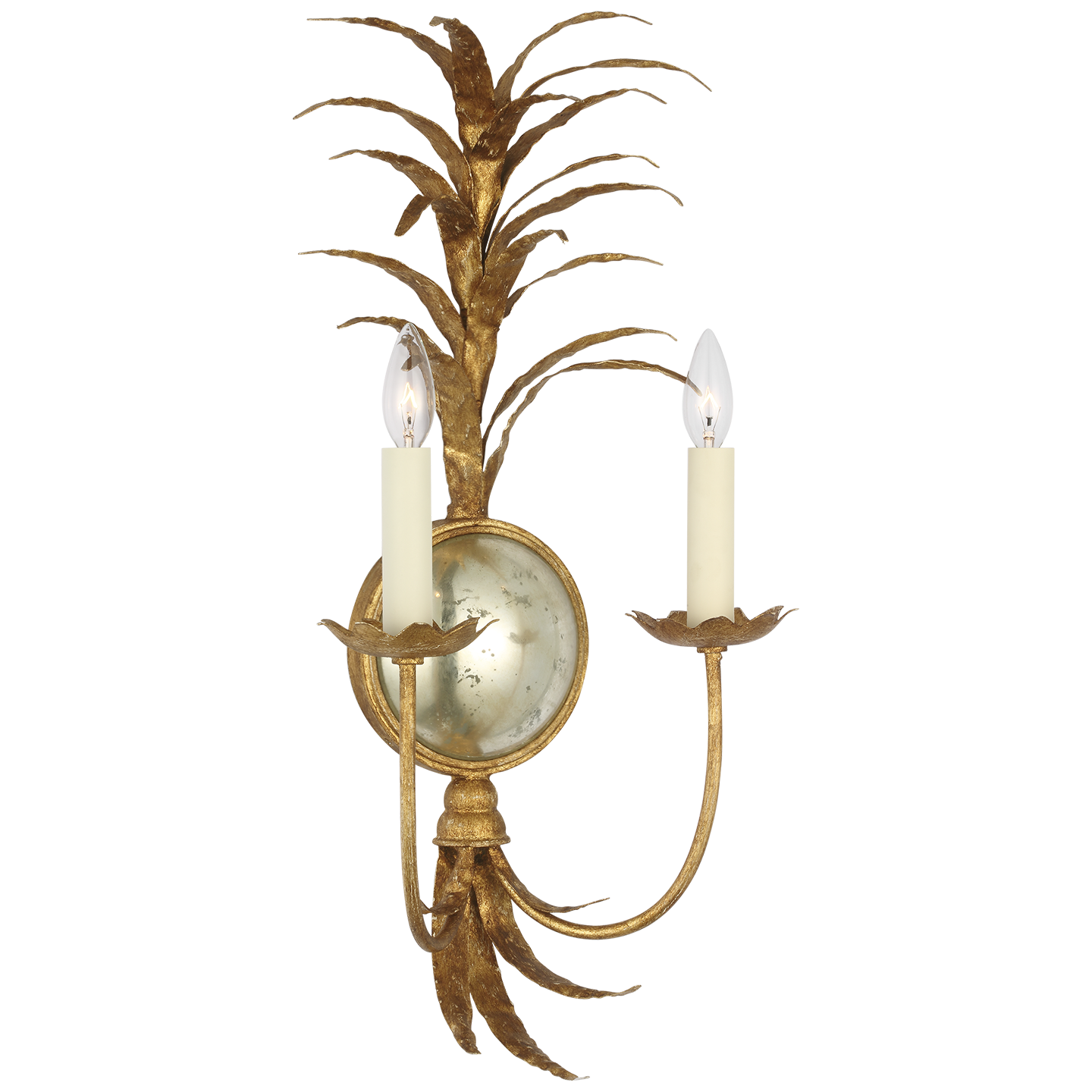 Gramercy 28" Sconce | Gilded Iron