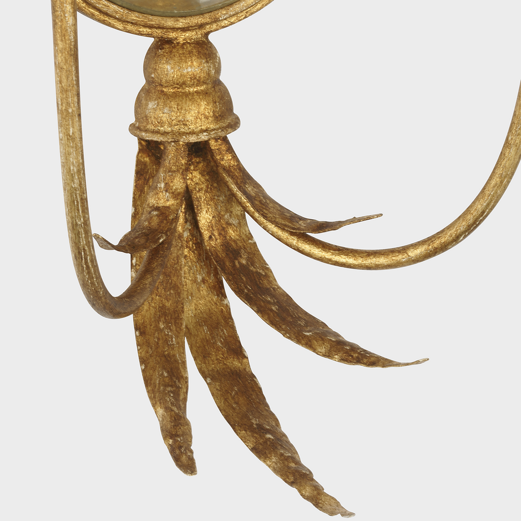 Gramercy 28" Sconce | Gilded Iron