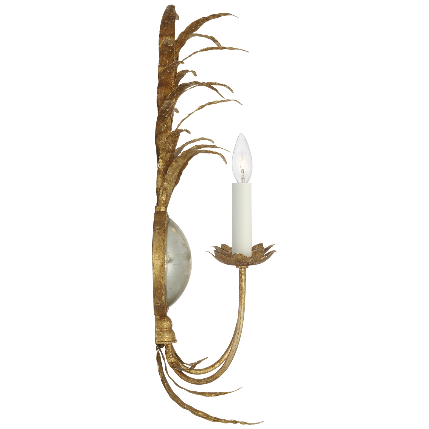 Gramercy 28" Sconce | Gilded Iron