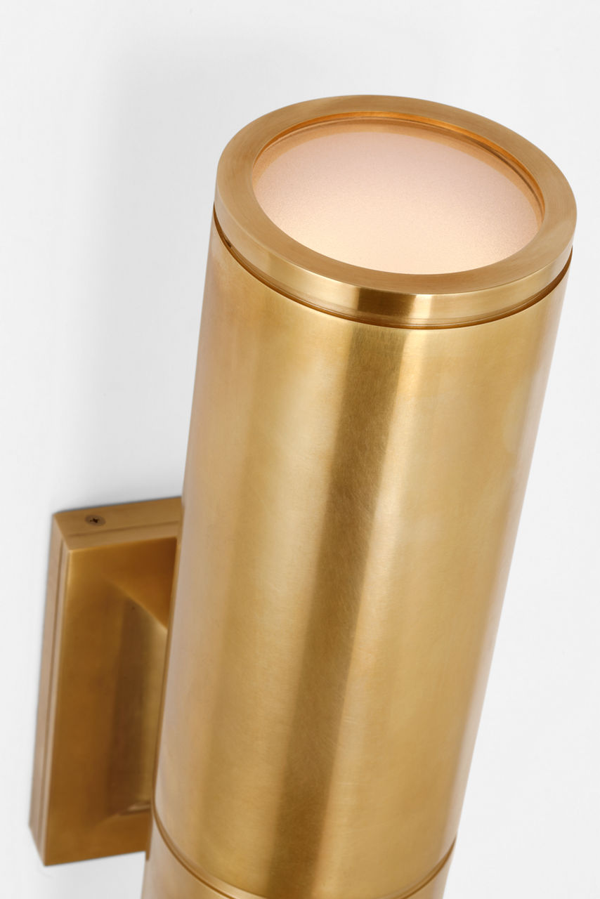 Provo 20" Canister Light | Antique-Burnished Brass