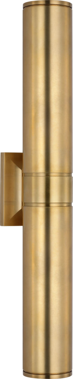 Provo 28" Canister Light | Antique-Burnished Brass