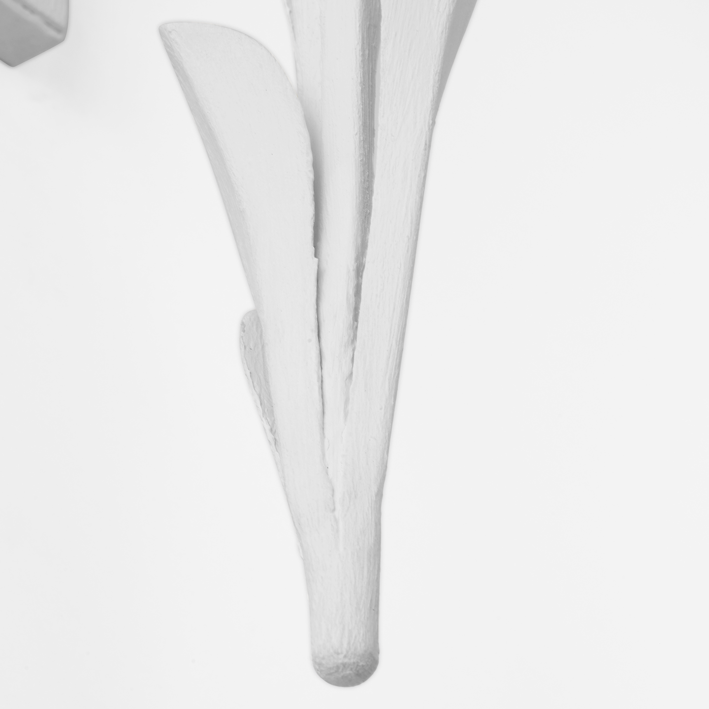 Provenz 20" Tail Sconce | Plaster White | Linen Shade
