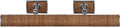 Halwell 24" Picture Light | Polished Nickel and Natural Woven Rattan