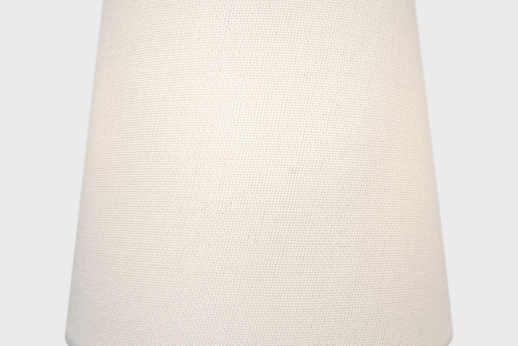 Amalfi 15" Double Sconce | Plaster White | Linen Shades