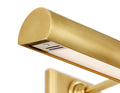 Cabinet Maker 18" Cordless Picture Light | Antique-Burnished Brass
