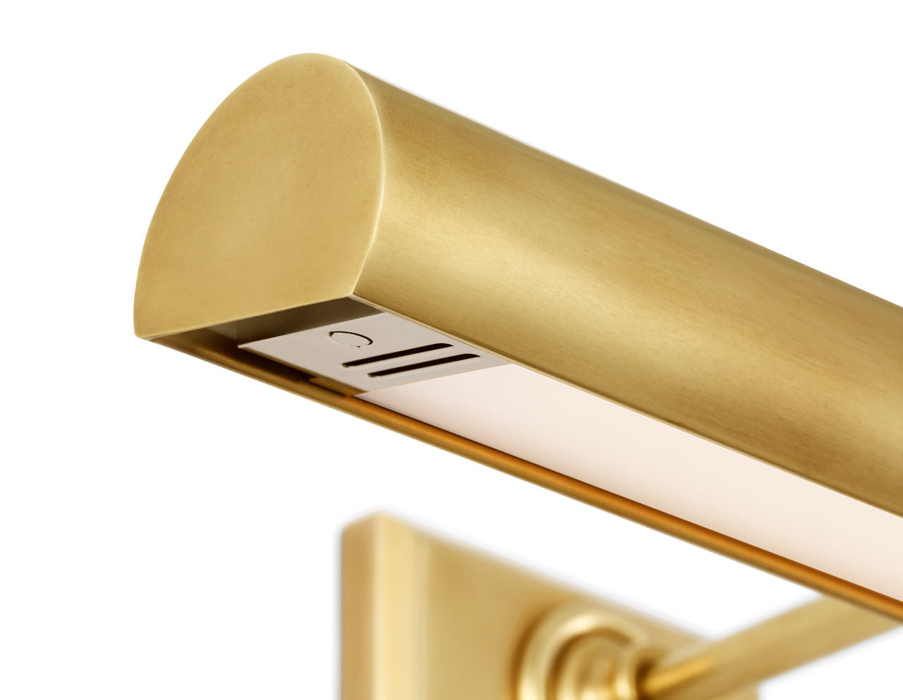 Cabinet Maker 18" Cordless Picture Light | Antique-Burnished Brass