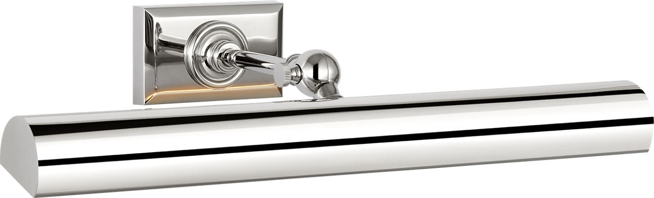 Cabinet Maker 18" Cordless Picture Light | Polished Nickel