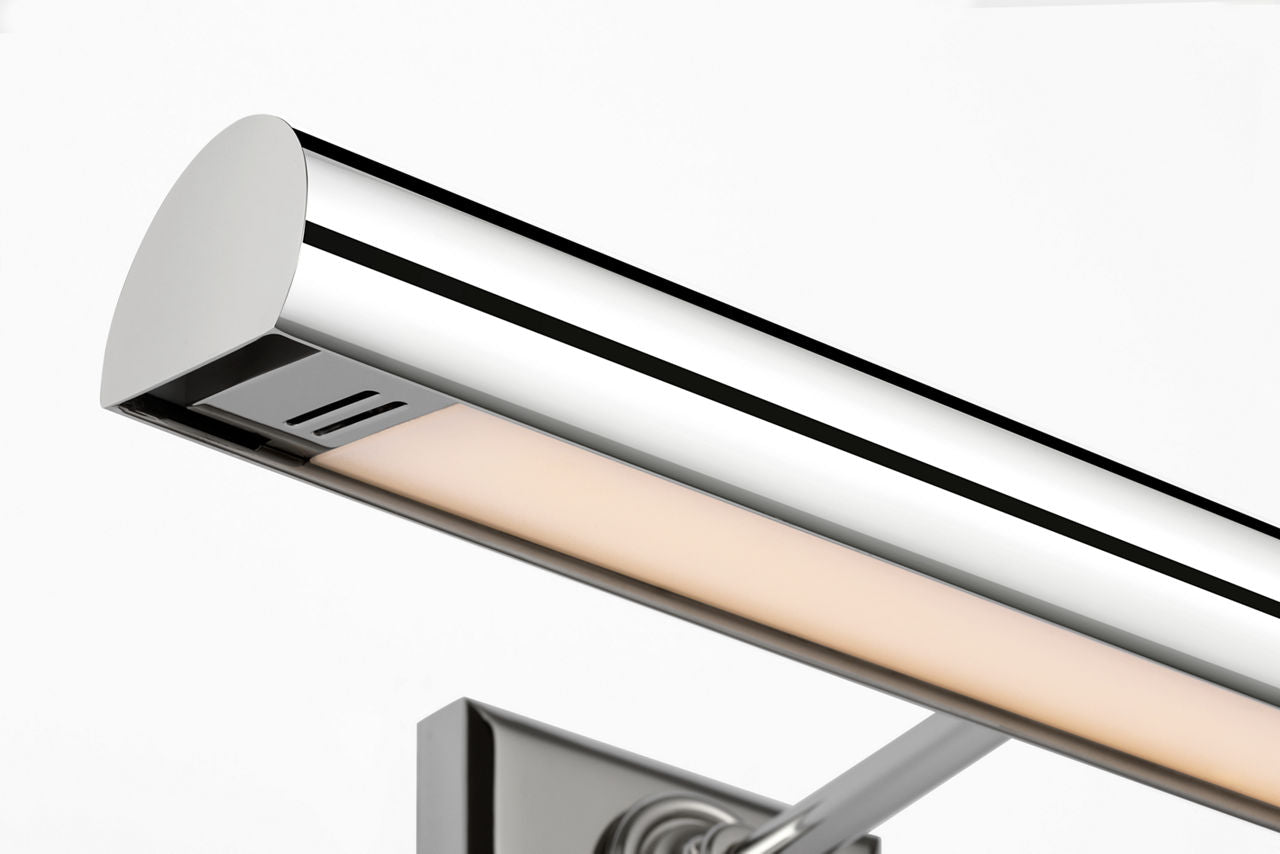 Cabinet Maker 18" Cordless Picture Light | Polished Nickel