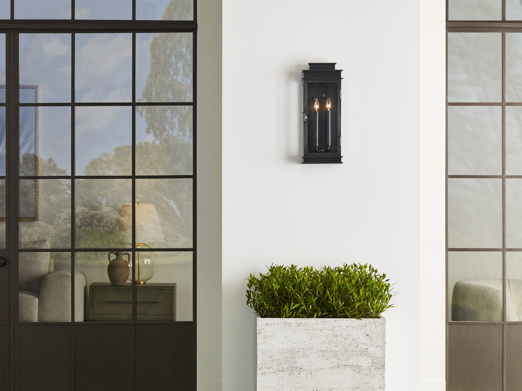 Linear Lantern Tall | Bronze