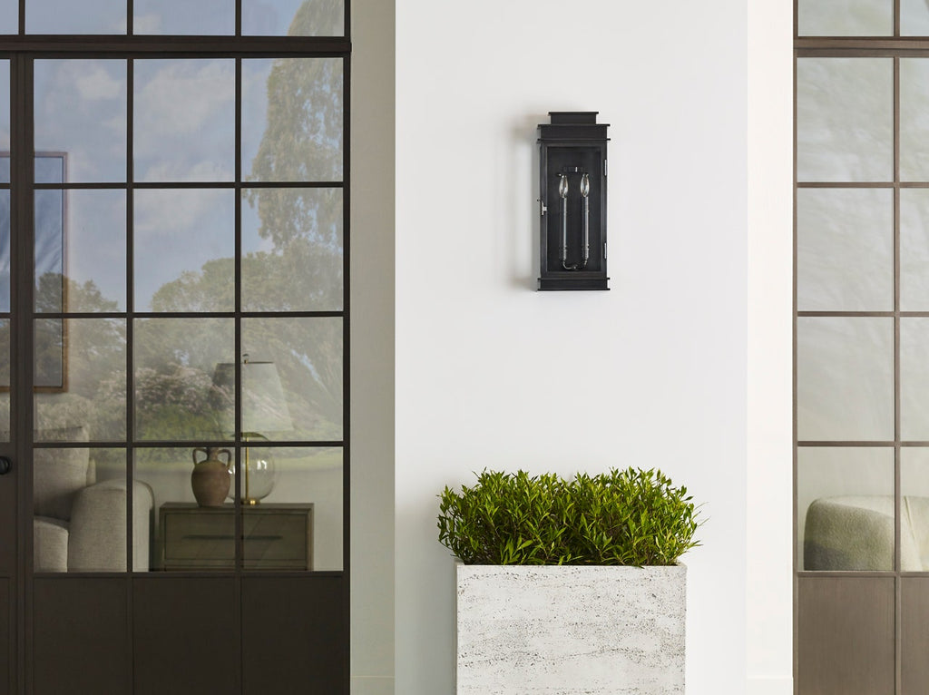Linear Lantern Tall | Bronze