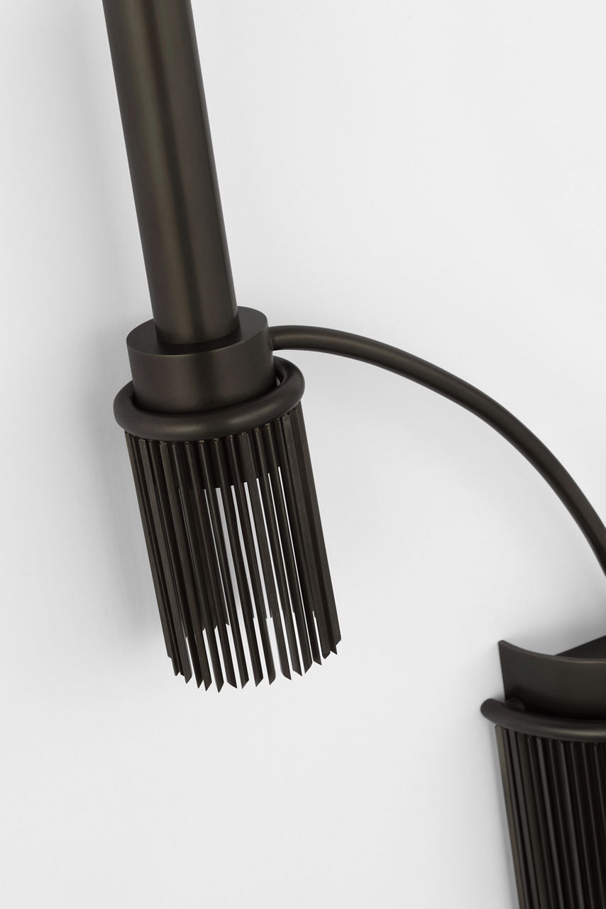 Sutton Double Sconce | Bronze