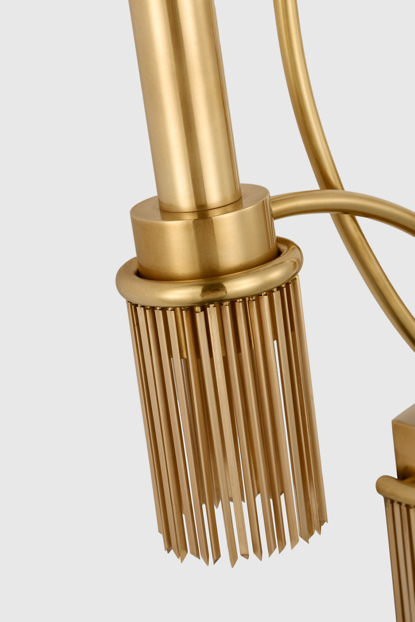 Sutton 4-Light Sconce | Antique-Burnished Brass