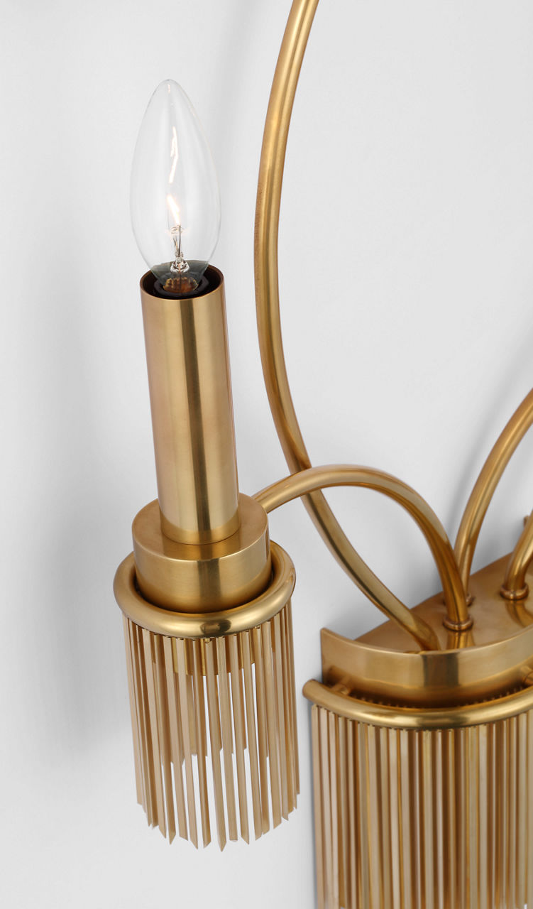 Sutton 4-Light Sconce | Antique-Burnished Brass