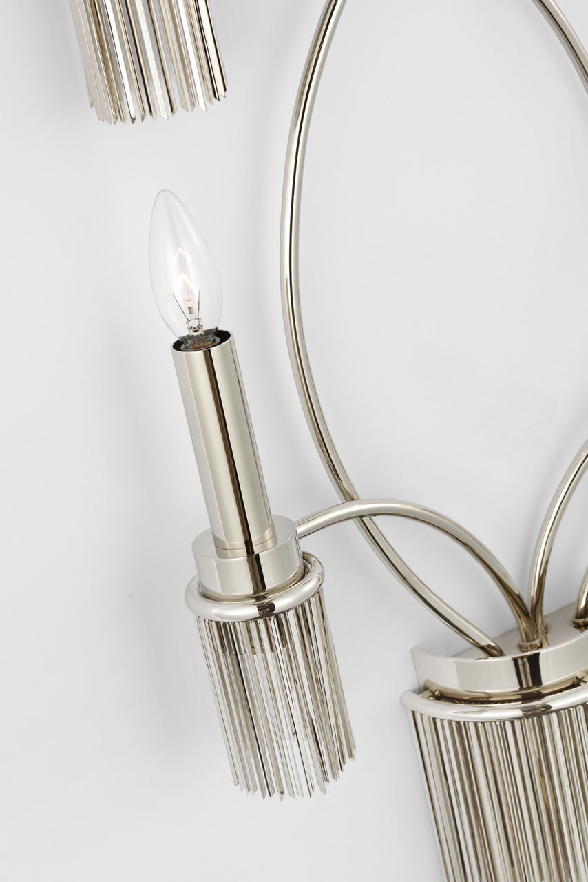 Sutton 4-Light Sconce | Polished Nickel