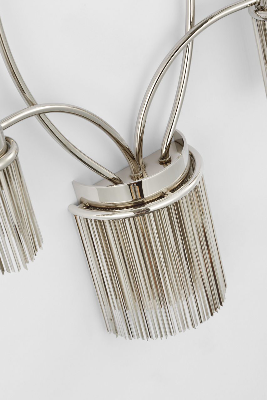 Sutton 4-Light Sconce | Polished Nickel