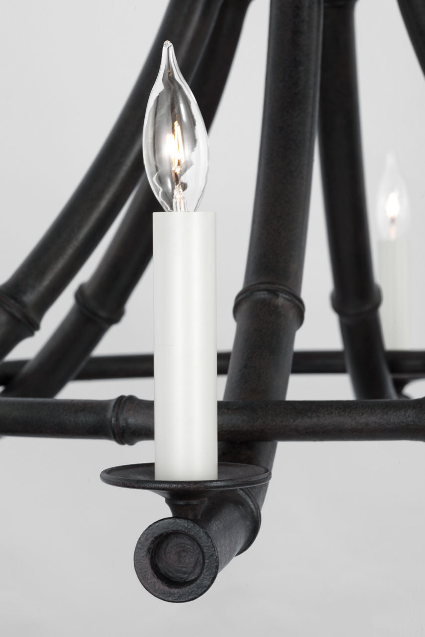 Alana 39" Chandelier | French Rust