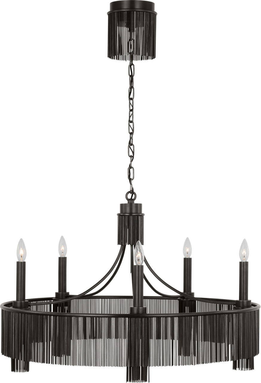 Sutton 34" Chandelier | Bronze