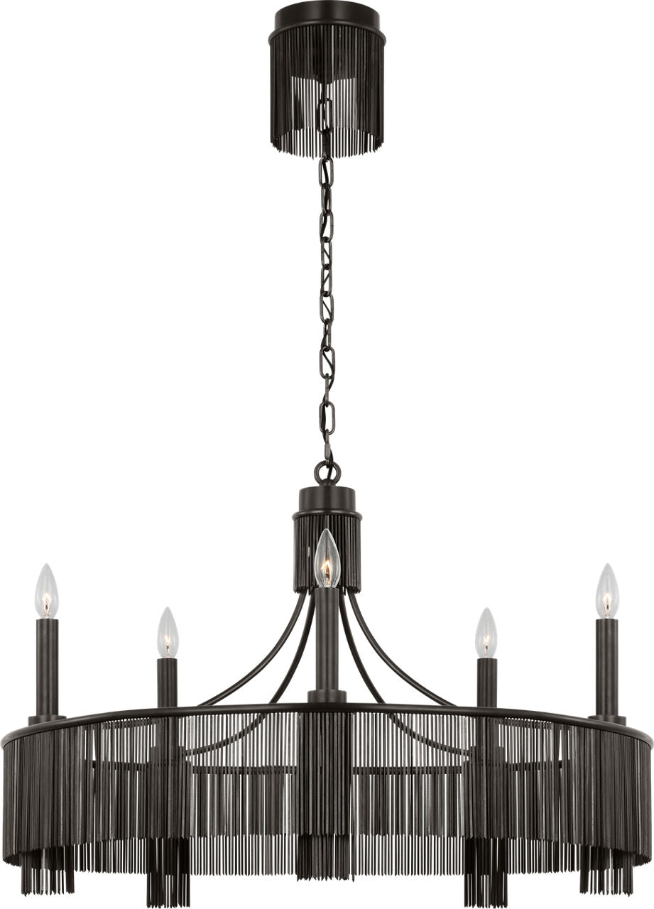Sutton 34" Chandelier | Bronze