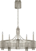 Sutton 34" Chandelier | Polished Nickel