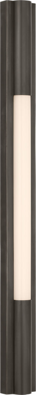 Ellington 32" Slimline Bath Light | Bronze | White Glass