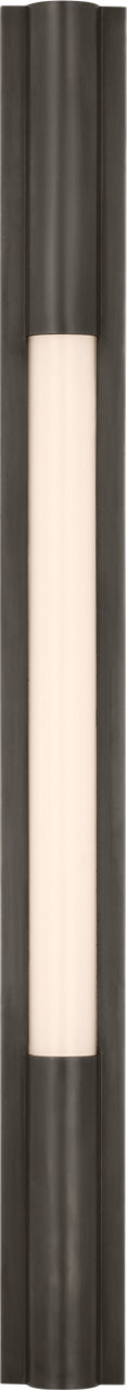 Ellington 32" Slimline Bath Light | Bronze | White Glass