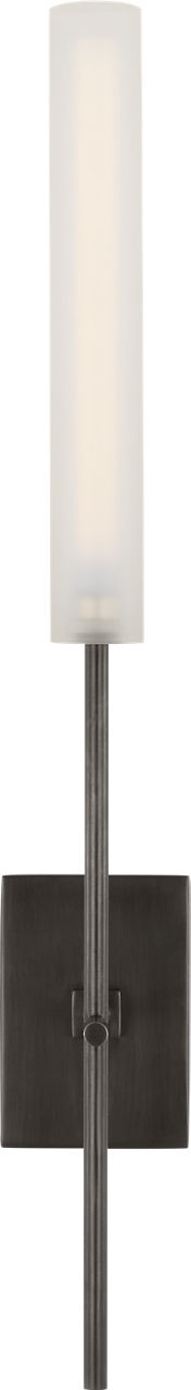 Fay 18" Sconce | Bronze | Frosted Glass